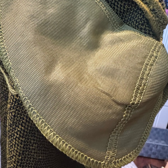 St. John Olive Scroll Tapestry Wool Blend Jacket - Picture 12 of 12